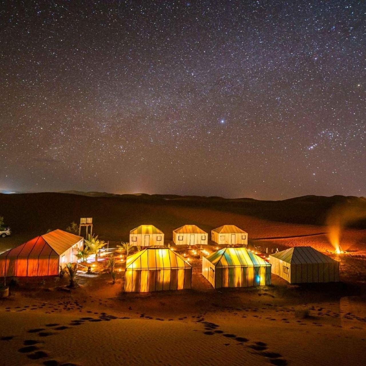 Sahara Luxury Glamping Hotel Merzuga Kültér fotó