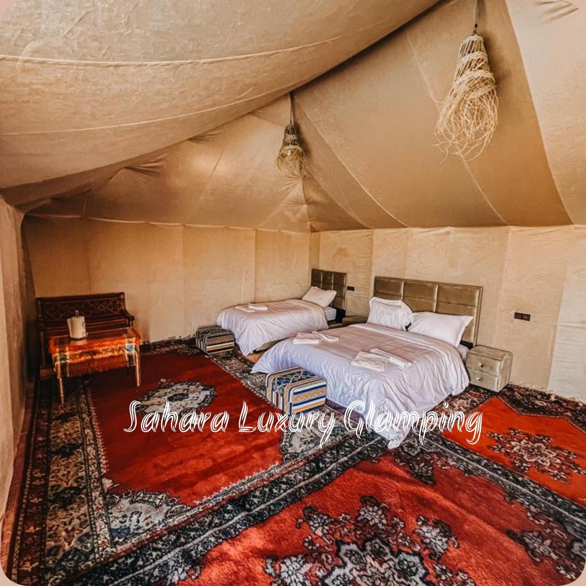 Sahara Luxury Glamping Hotel Merzuga Kültér fotó