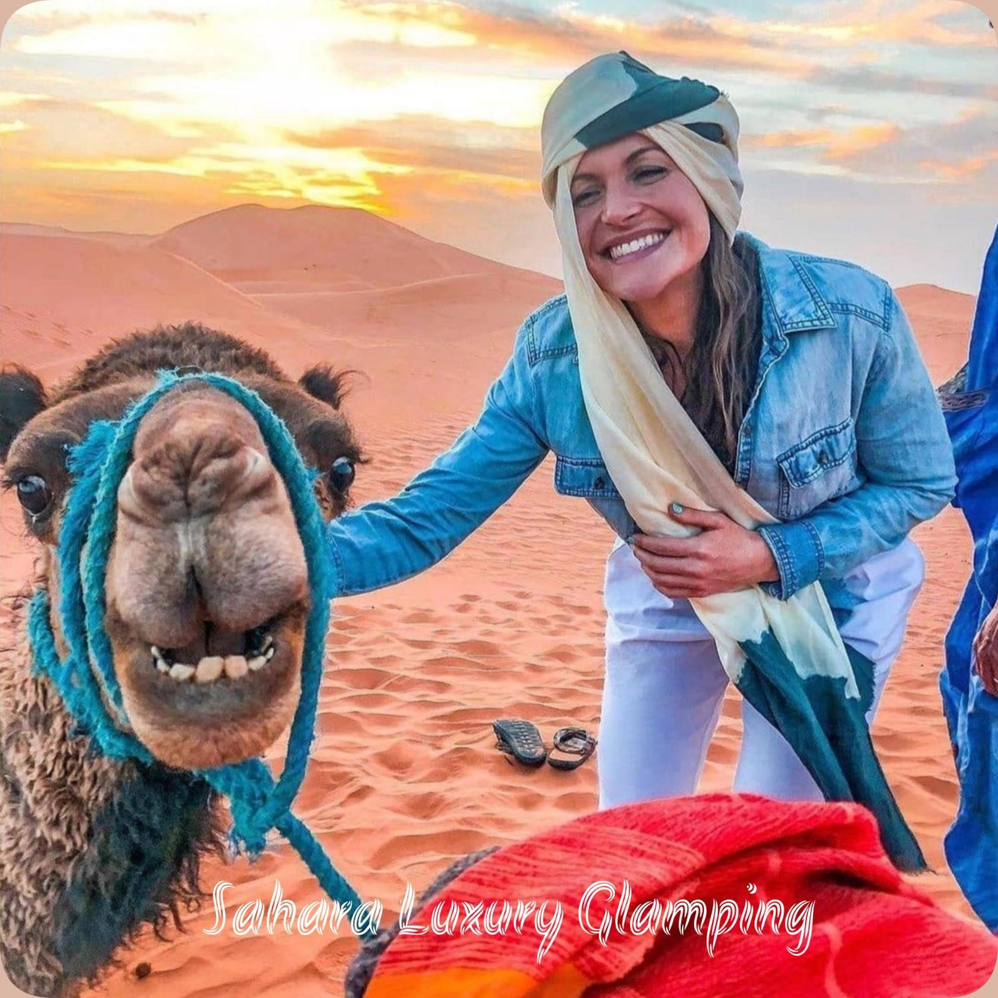 Sahara Luxury Glamping Hotel Merzuga Kültér fotó