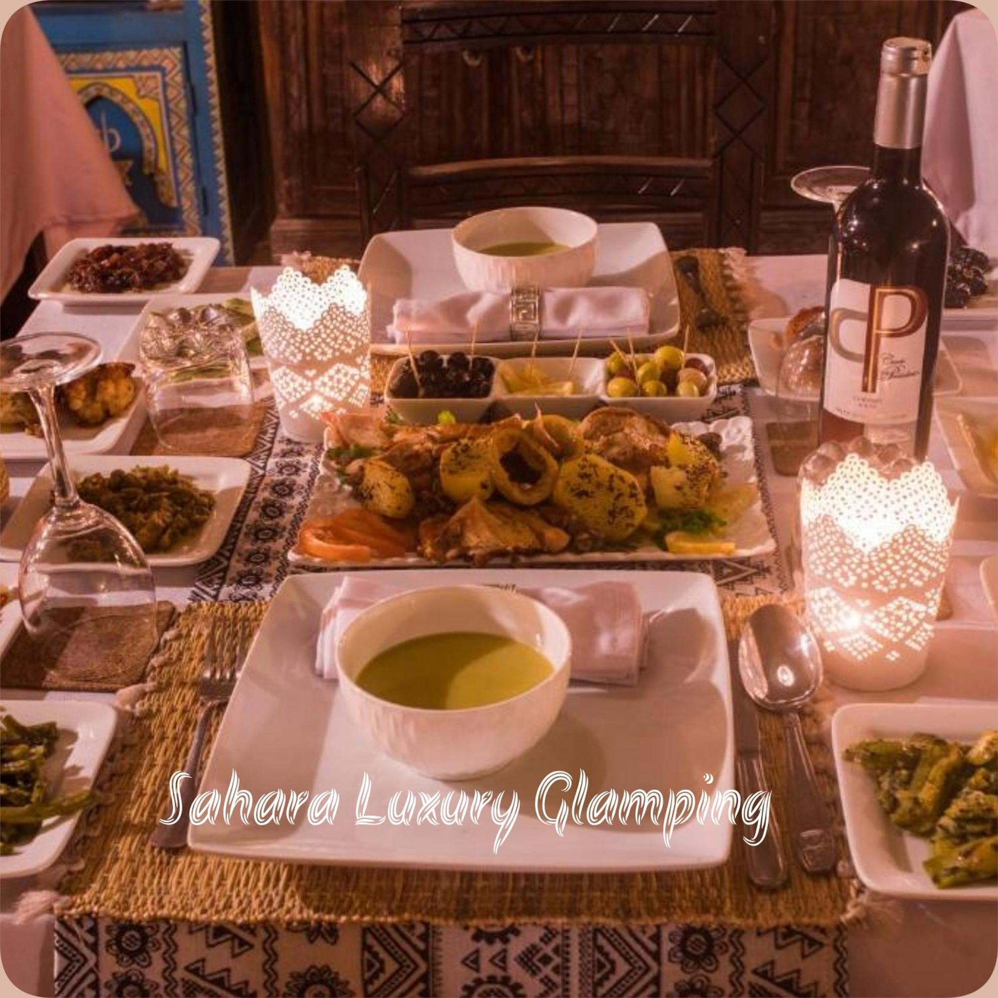 Sahara Luxury Glamping Hotel Merzuga Kültér fotó