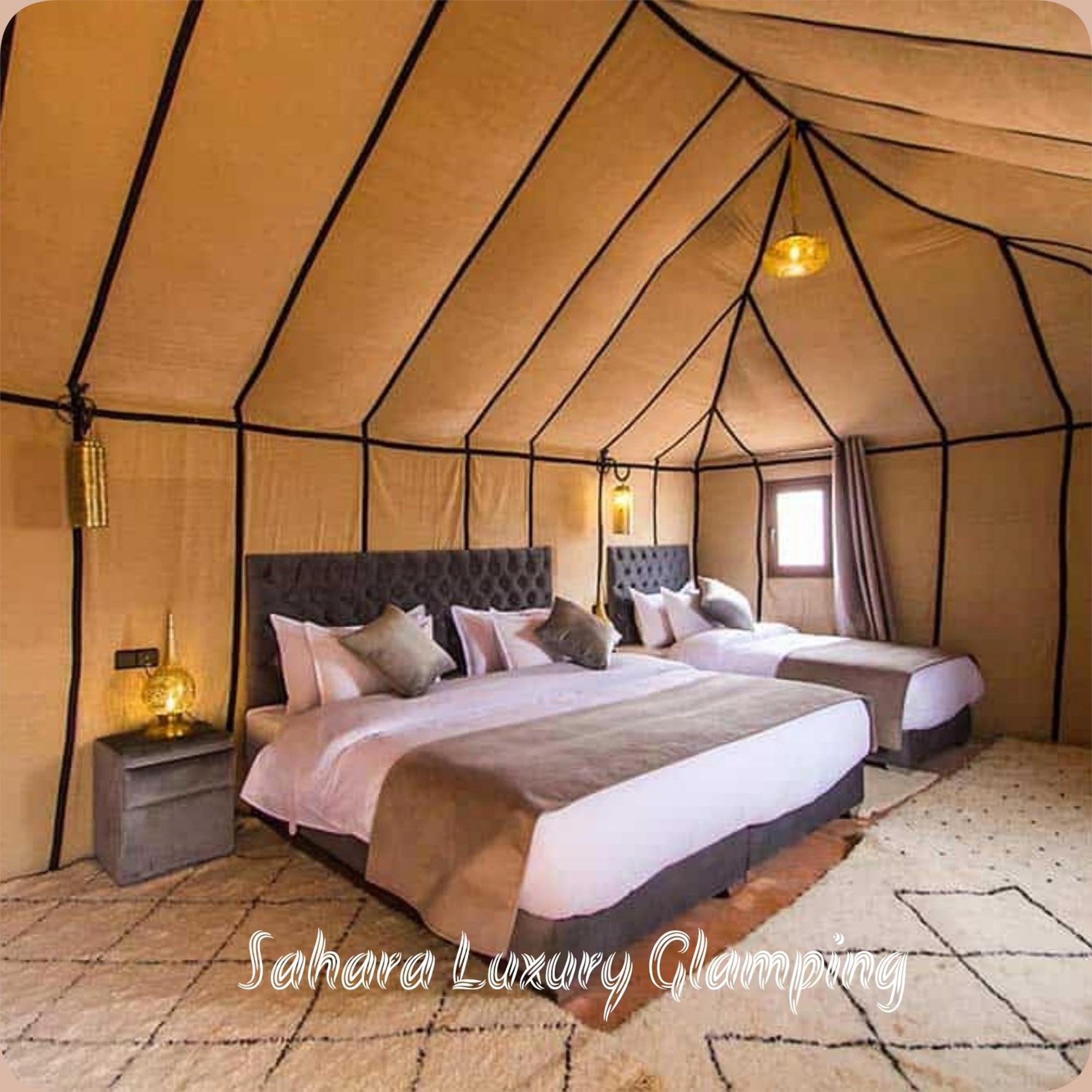 Sahara Luxury Glamping Hotel Merzuga Kültér fotó