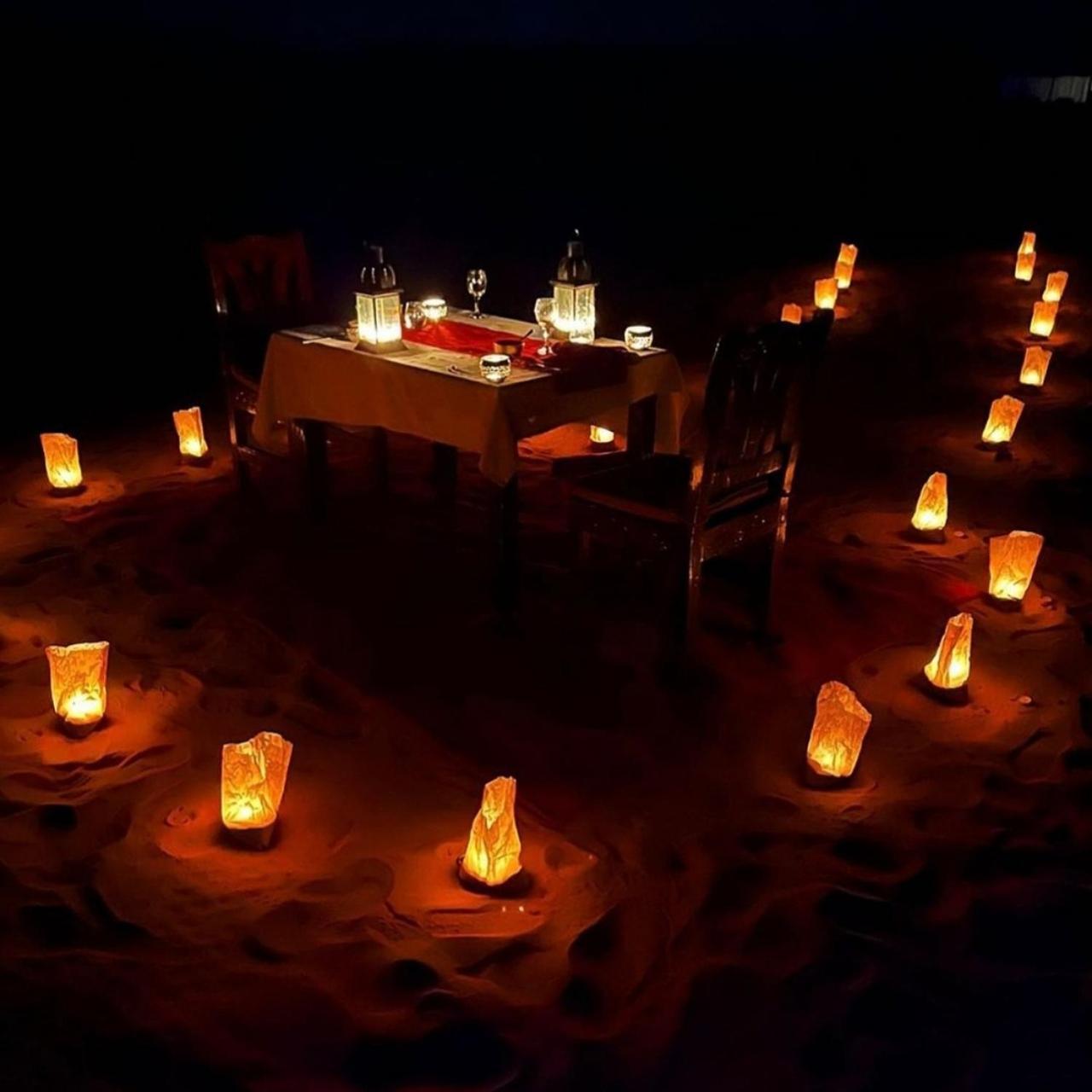 Sahara Luxury Glamping Hotel Merzuga Kültér fotó
