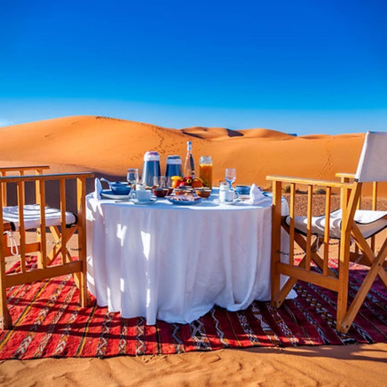 Sahara Luxury Glamping Hotel Merzuga Kültér fotó