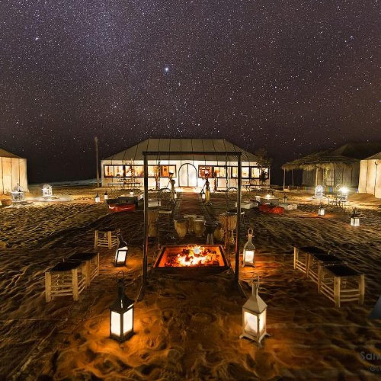 Sahara Luxury Glamping Hotel Merzuga Kültér fotó